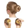 Mini faux chignons bunhead