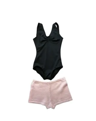 Ensemble Justaucorps et Shorty enfant Capezio Taille 6 ans