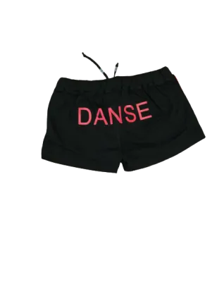 Short avec inscription DANSE
