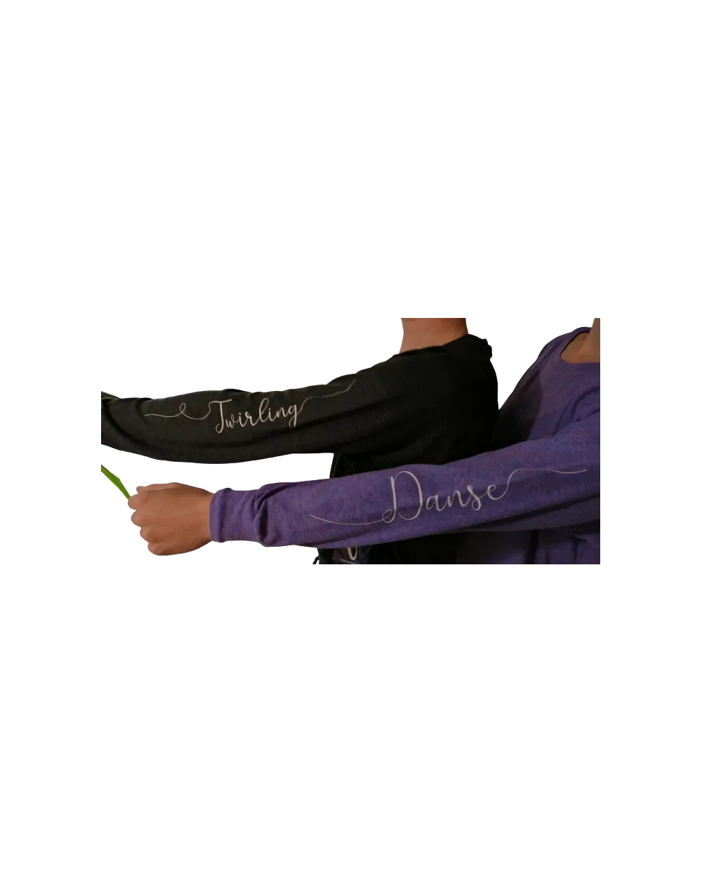 Sweat inscription Twirling ou Danse