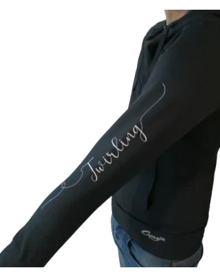 Veste inscription Twirling ou Danse