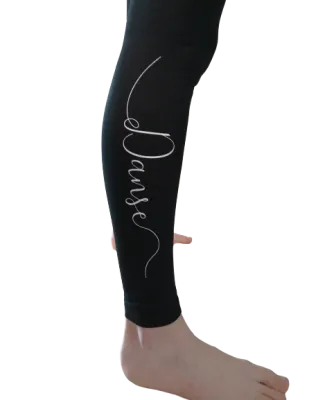 Legging inscription Twirling ou Danse