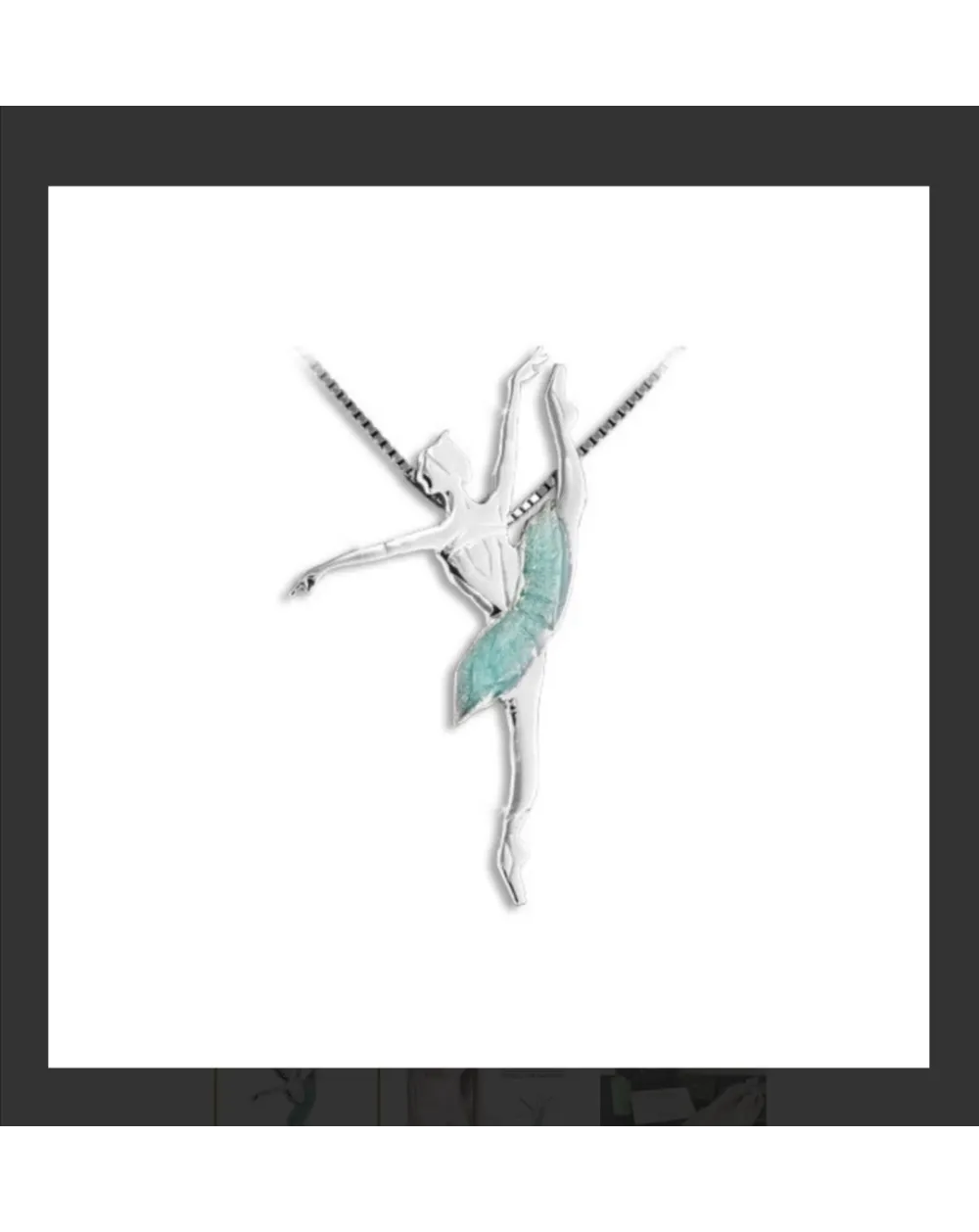 danseuse collier