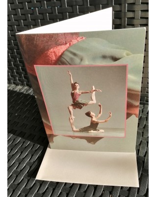 Carte postale danseuses Duo