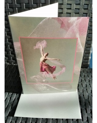Carte postale danseuses Voile