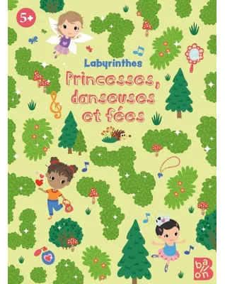 Livre de jeux Princesses danseuses et fées