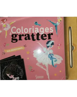 Coloriage à gratter Les danseuses