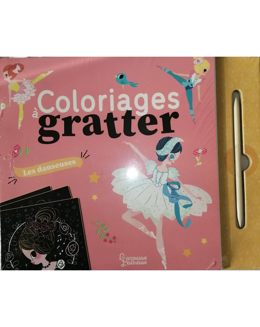 Coloriage à gratter Les danseuses