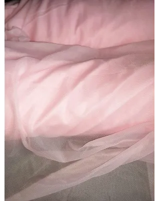 Tissu voile Rose clair