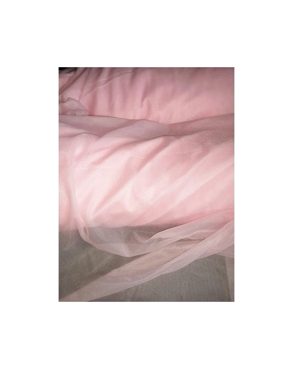Tissu voile Rose clair