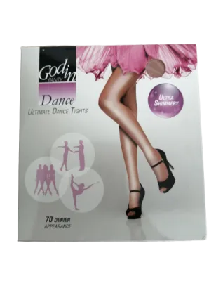 Collant Godin brillant – Avec pieds pour twirling et scène