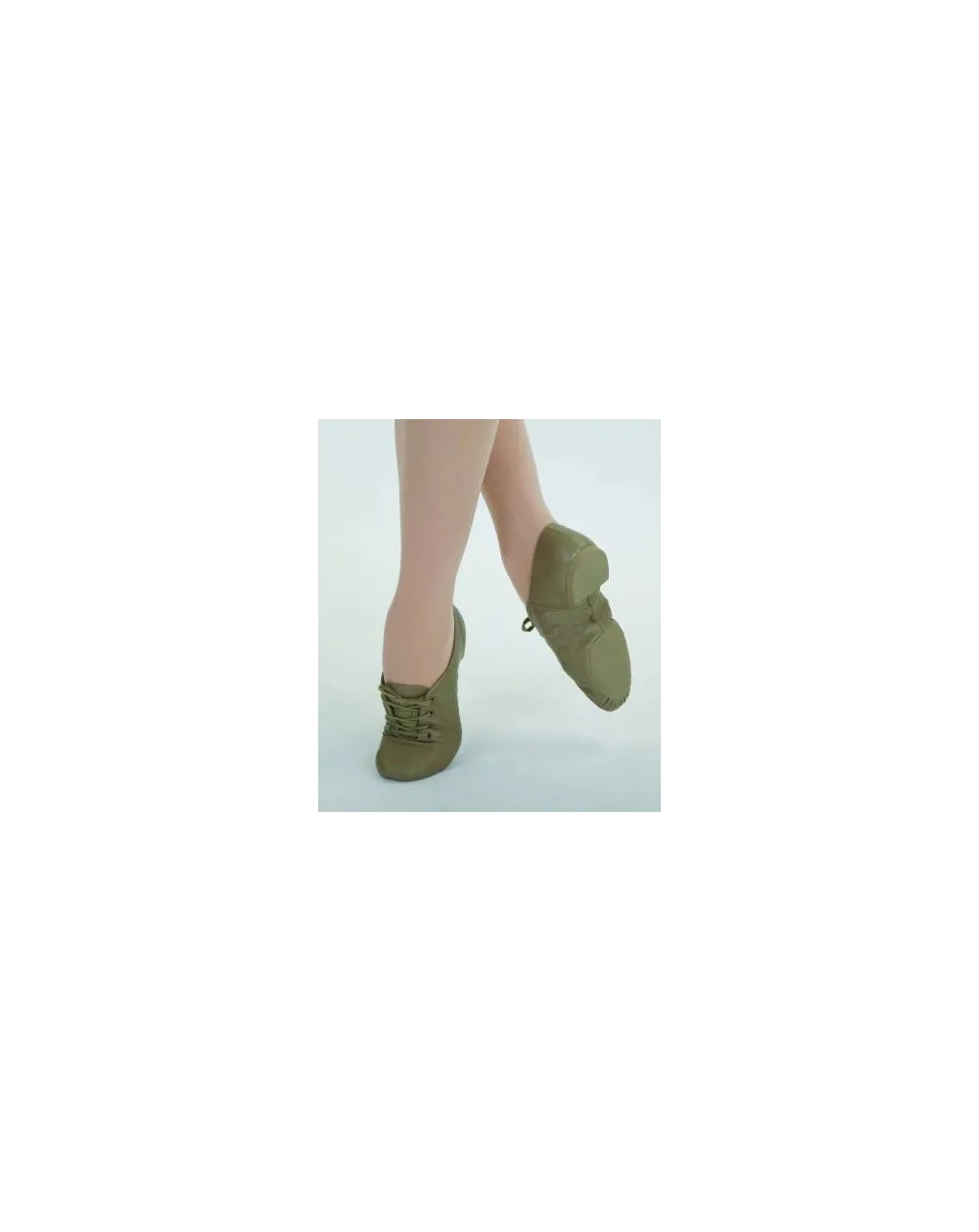 Chaussure bi-semelle cuir à lacets Capezio CG02