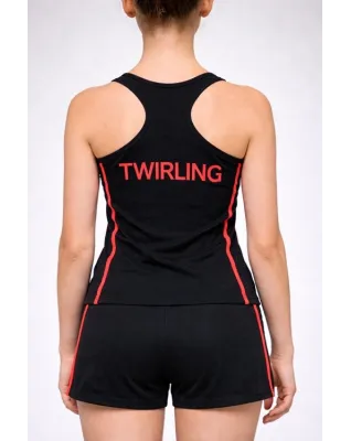 Débardeur dos nageur TWIRLING – Performance & Style