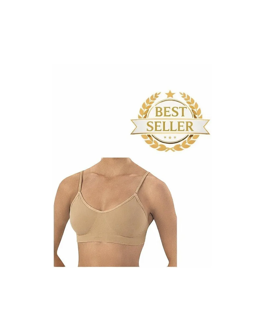 Dessous invisibles - Brassières couleur chair - Bretelles transparentes