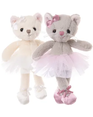 Peluche Bukowski Albertina & Anya – Les adorables ballerines à câliner