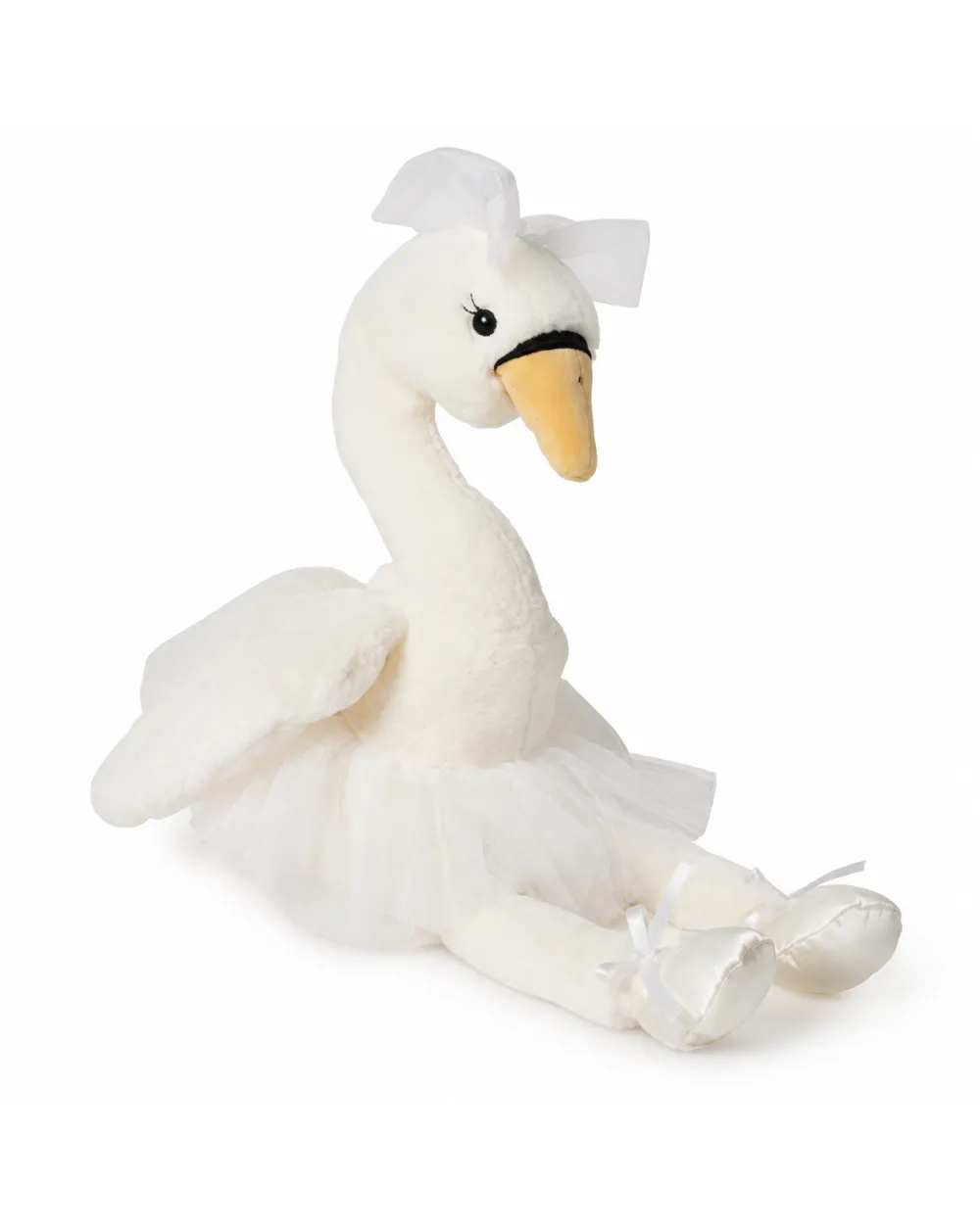 White Odette – Peluche Cygne Bukowski, élégance et douceur