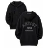 Veste zippée ARTIST Non Posso Ho Danza – Style oversize unisexe