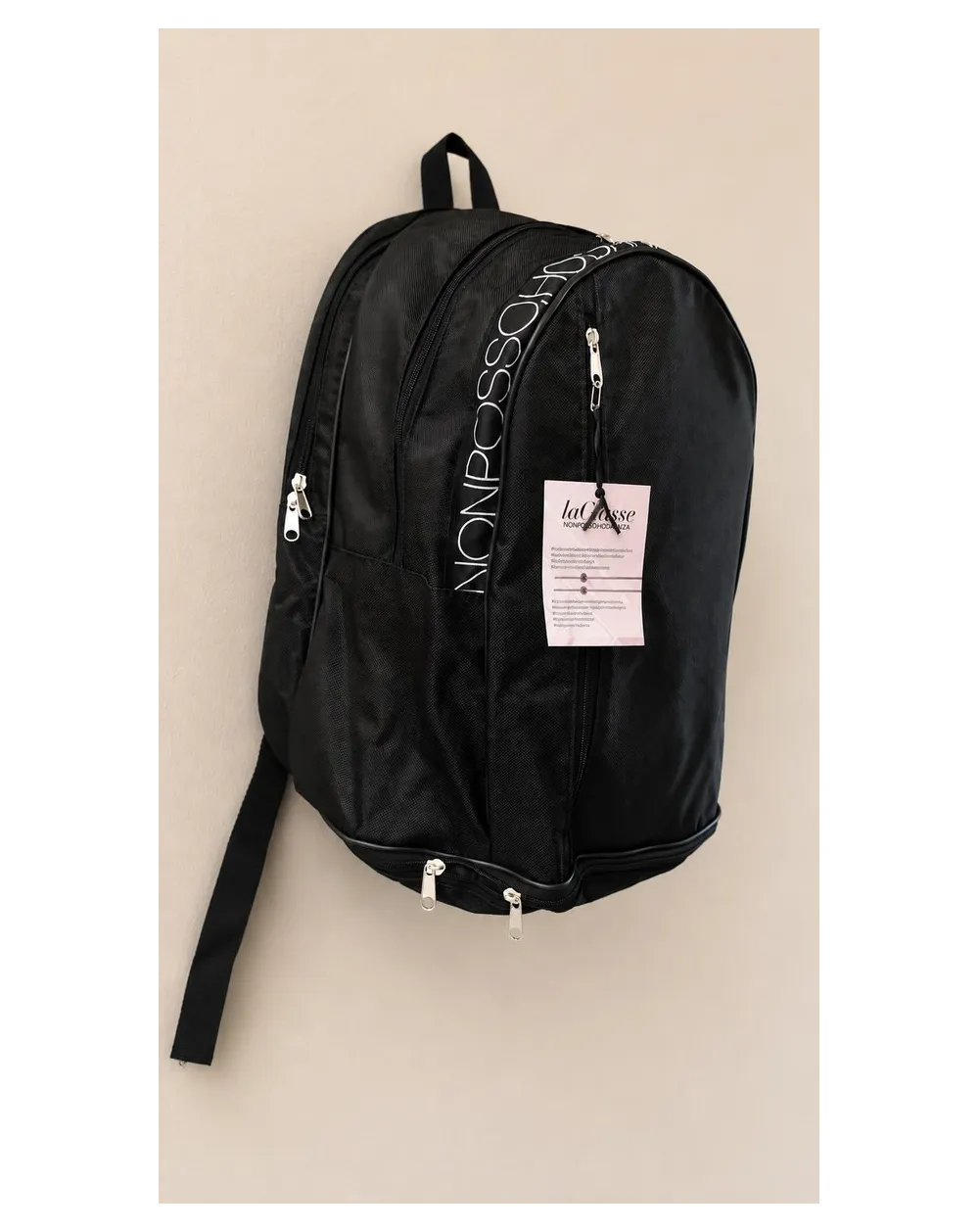 Sac à dos Non Posso Ho Danza – Spacieux, pratique & ultra tendance