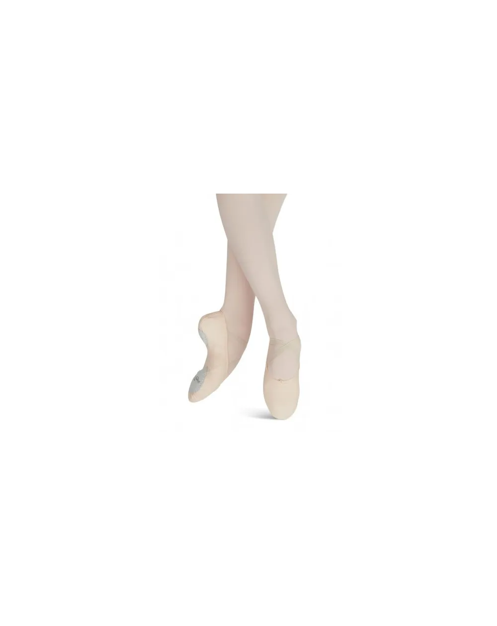 Chaussons demi-pointes Toile Bi-semelles Capezio Juliet 2028