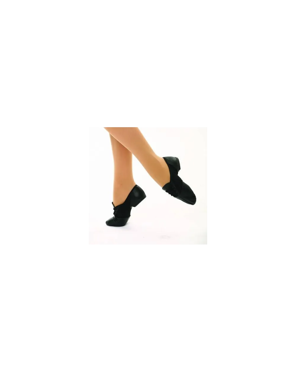 Chaussure bi-semelle cuir à lacets Capezio 458